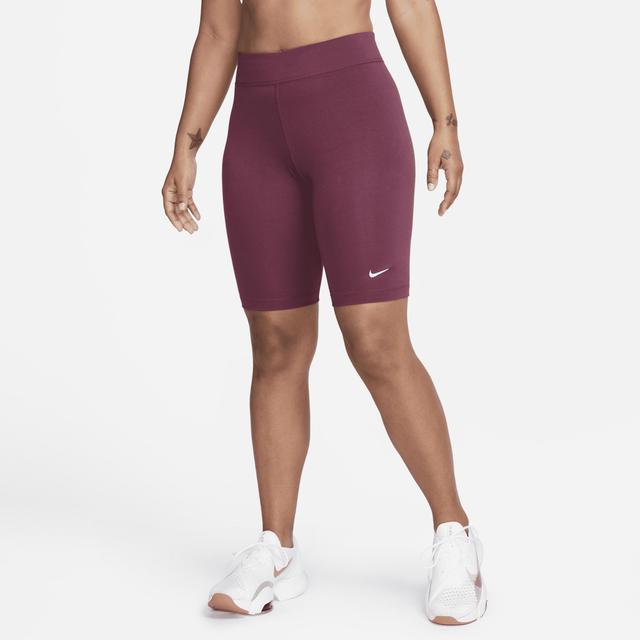 Women's Nike Sportswear Essential Mid-Rise 10" Biker Shorts Product Image