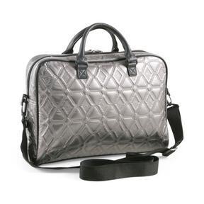 PUMA Classics Archive Women's Grip Bag in Smokey Grey/Metallic Product Image