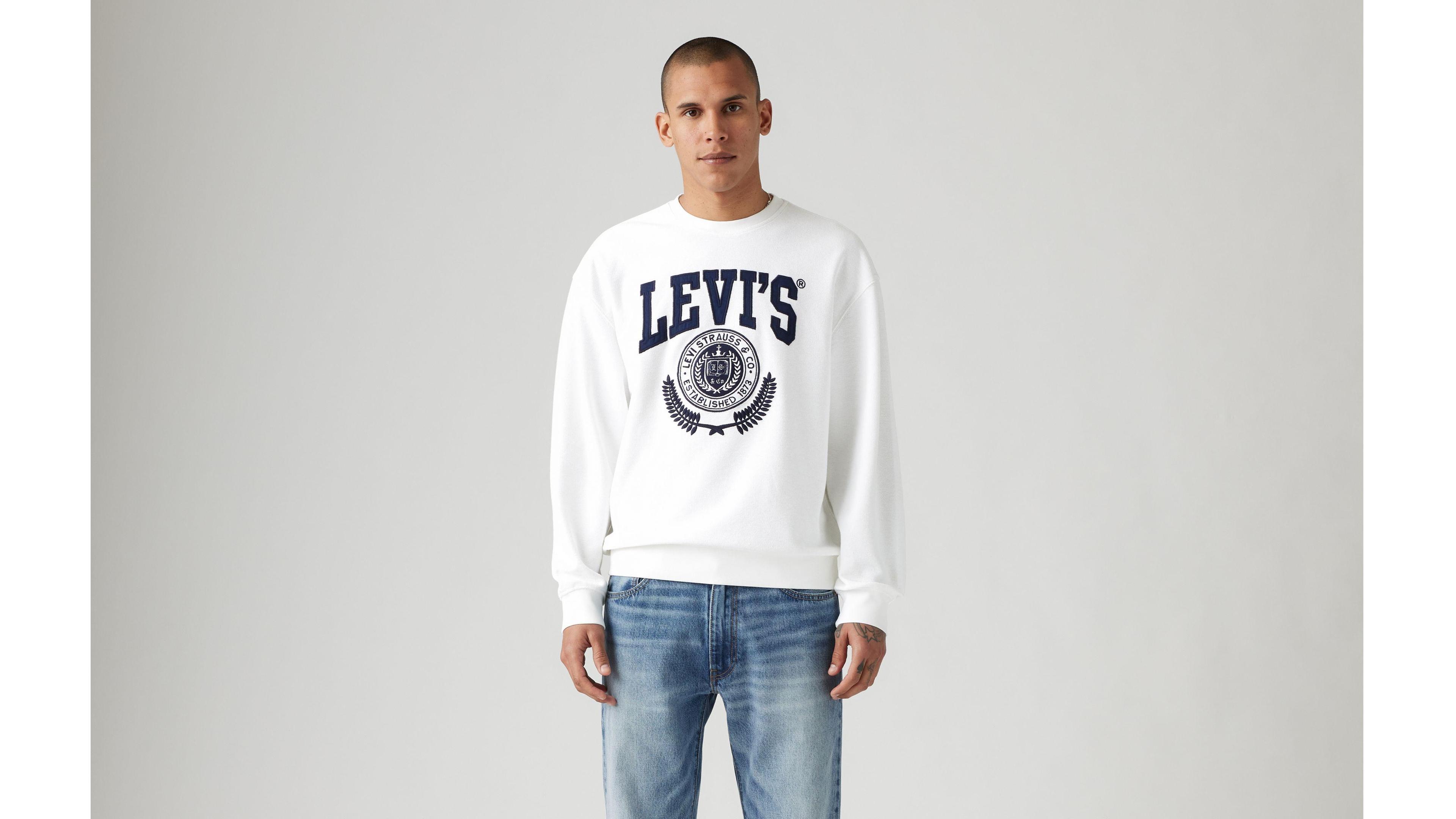 Relaxed Graphic Crewneck Sweatshirt Product Image