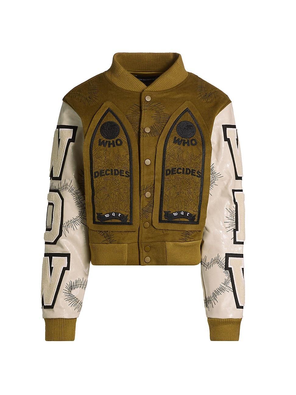 Mens Namesake Wool-Blend Varsity Jacket Product Image