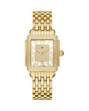 MICHELE Deco Madison Mid Diamond Pav Bracelet Watch, 31mm Product Image