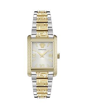 Versace Womens Swiss Tonneau Stainless Steel Bracelet Watch 23x33mm Product Image