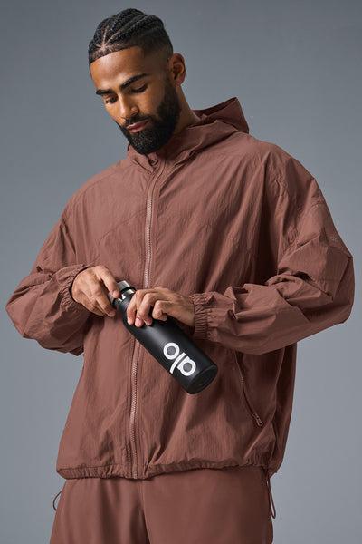 Vantage Nylon Ripstop Track Jacket - Chestnut Product Image