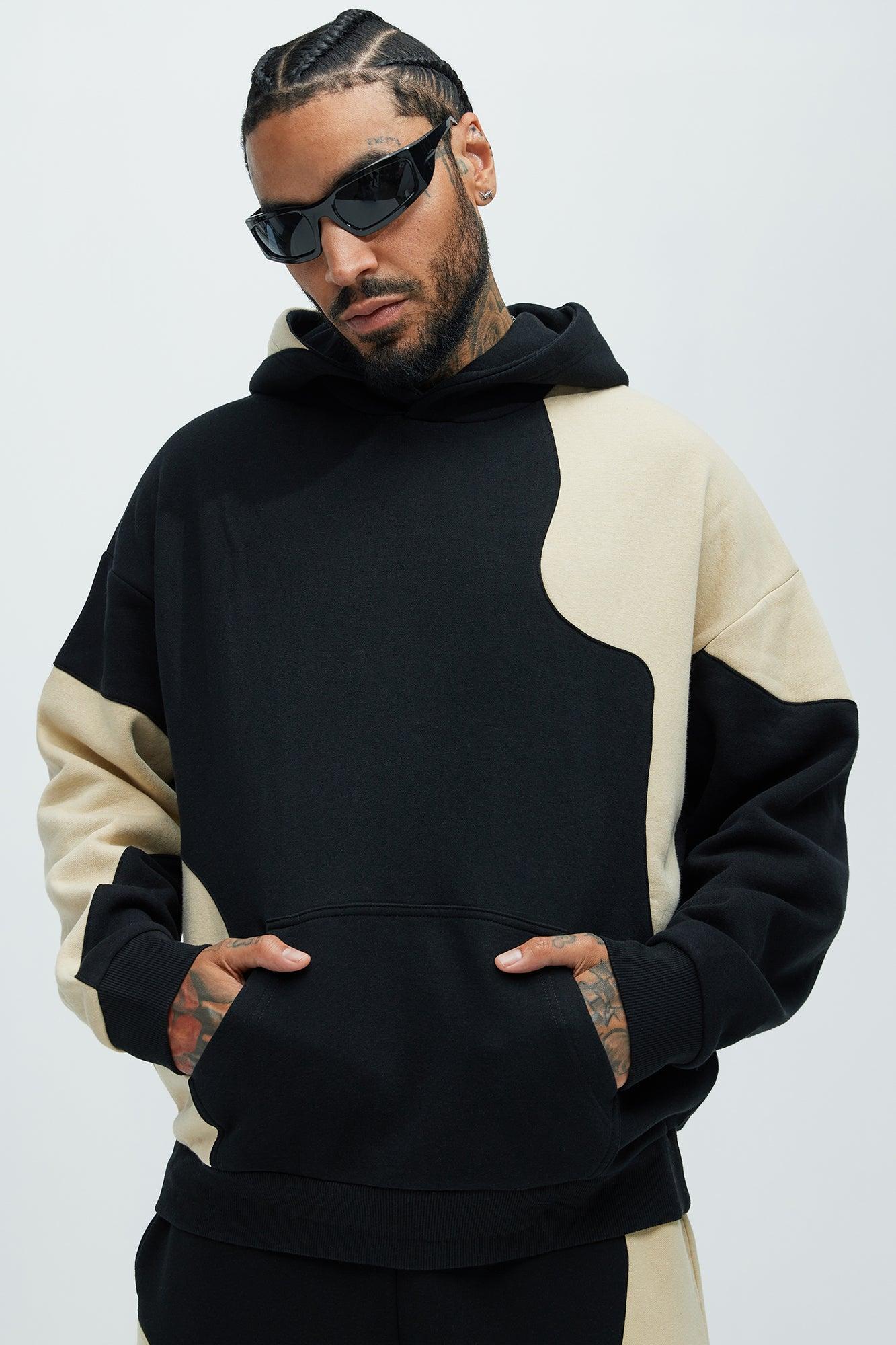 Tyson Opposite Forces Oversize Hoodie - Black/combo product image