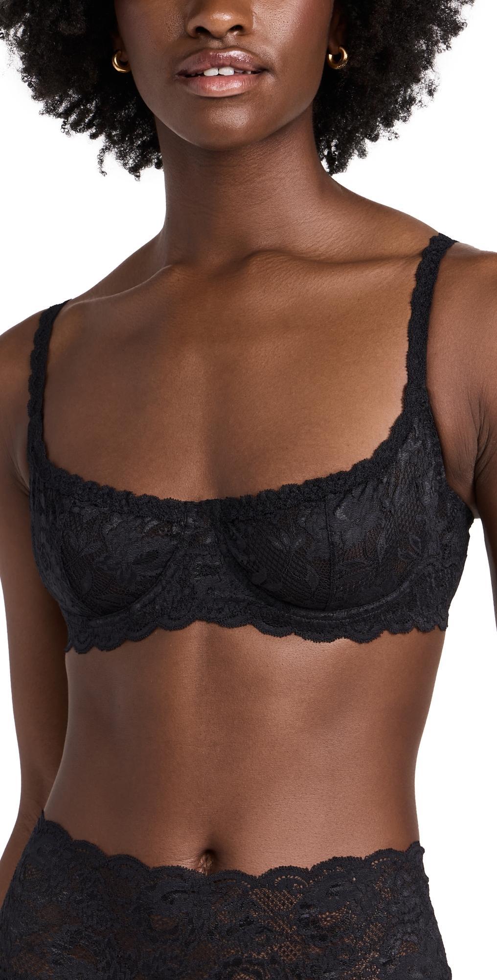 Womens Never Say Never Lace Balconette Bra Product Image