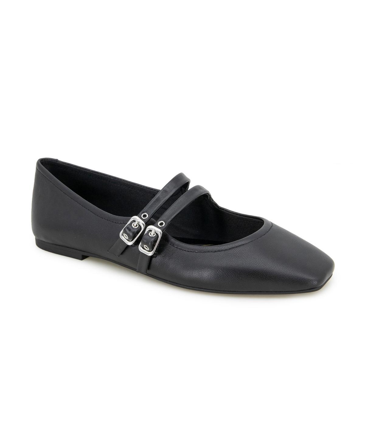 Kenneth Cole New York Womens Jasmine Square Toe Ballet Flats Product Image