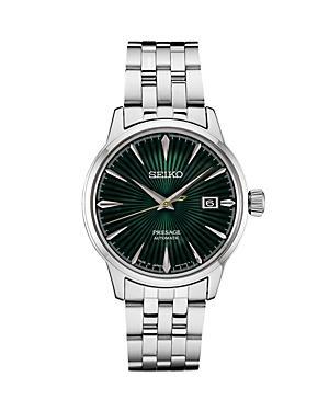 Seiko Mens Automatic Presage Stainless Steel Bracelet Watch 40mm Product Image