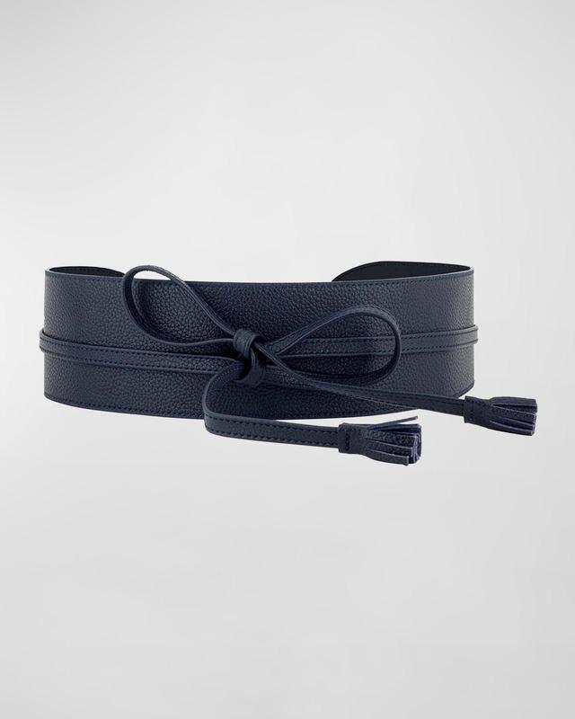 Lingenieuse Pebbled Leather Belt Product Image