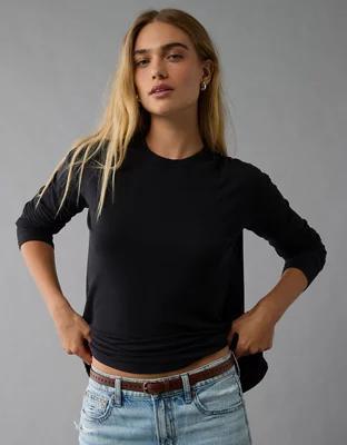 AE Soft & Sexy Long-Sleeve T-Shirt Product Image