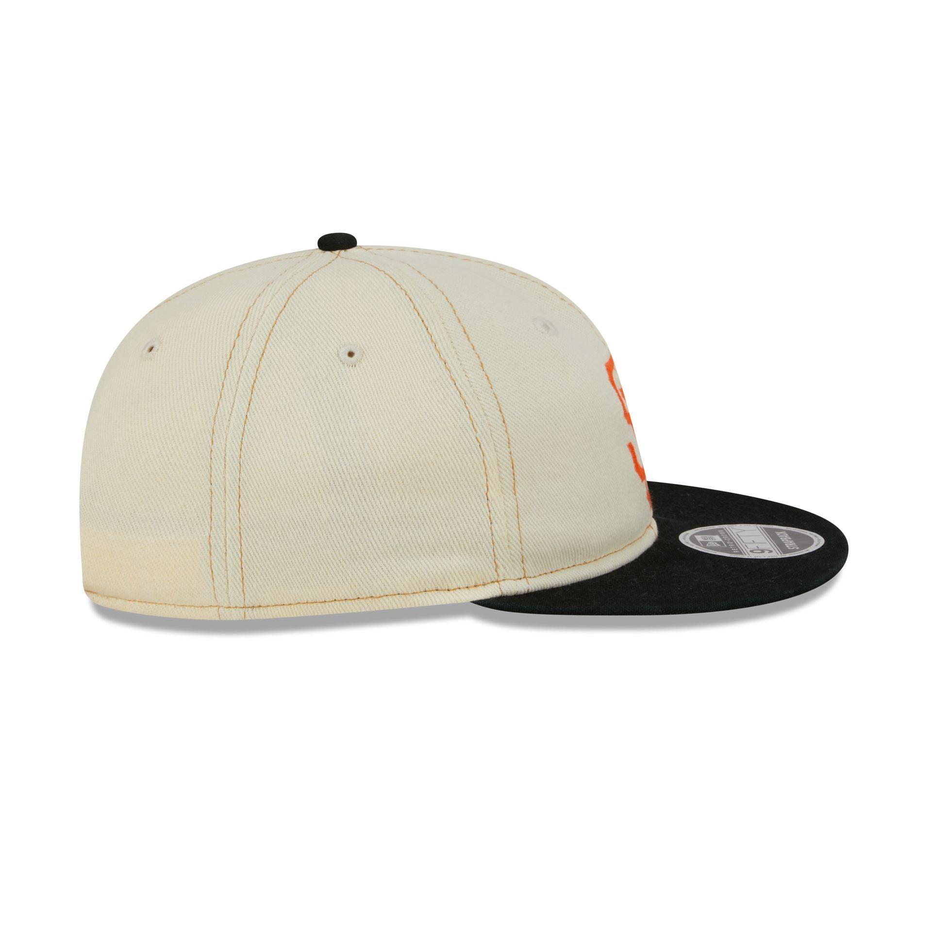 San Francisco Giants Chrome Denim Retro Crown 9FIFTY Adjustable Hat Male Product Image