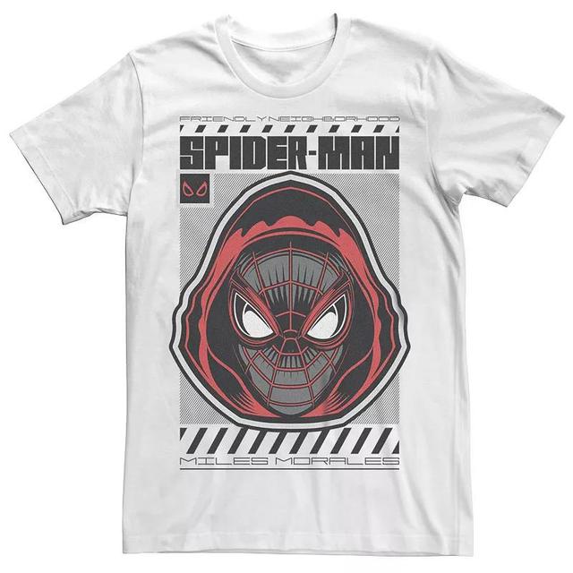 Mens Marvel Retro Comics Ultimate Spider-Man Graphic Hoodie Mask Graphic Tee Product Image