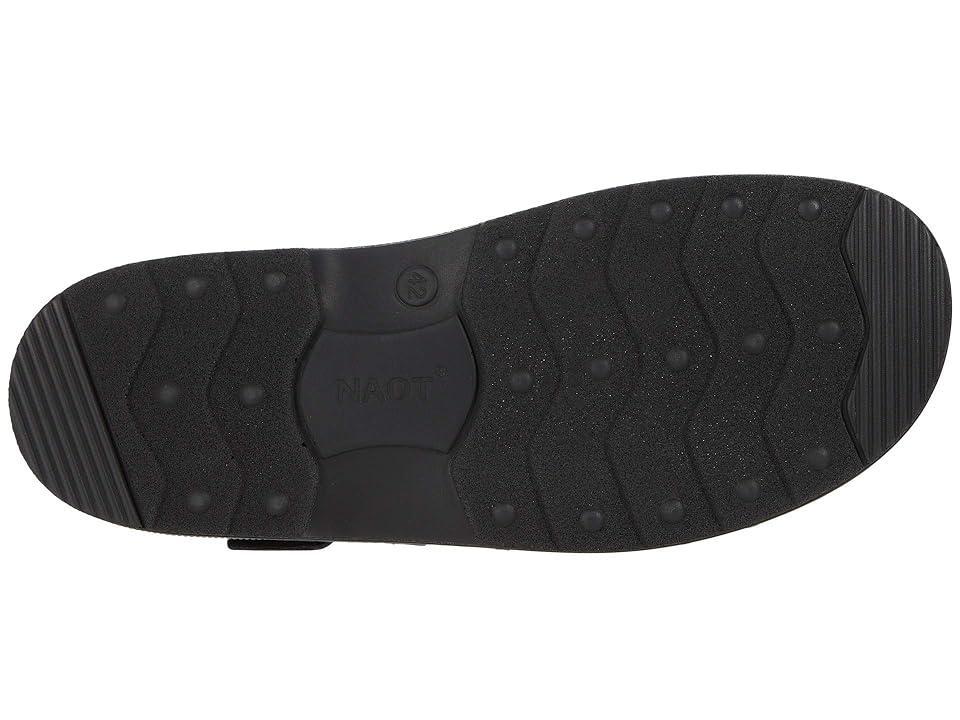 Naot Lappland (Soft Black Leather) Men's Sandals Product Image