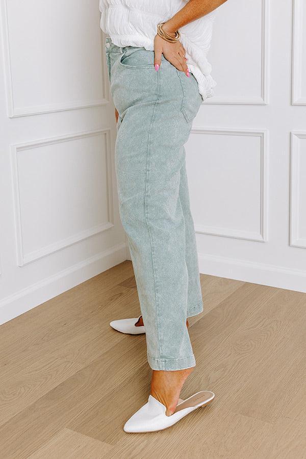 The Dex High Waist Straight Leg Jean In Pear Curves Product Image