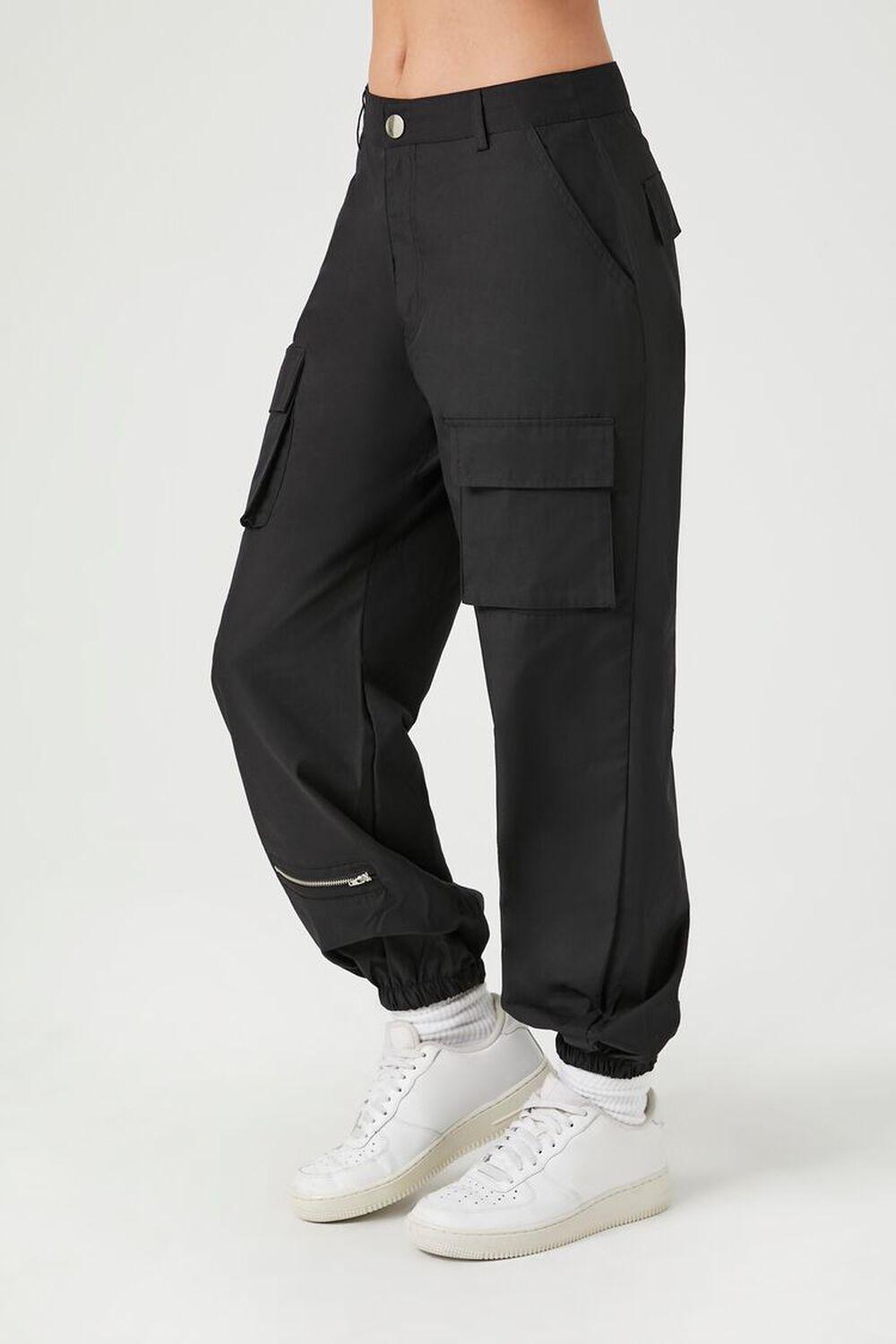 Mid-Rise Cargo Joggers | Forever 21 Product Image