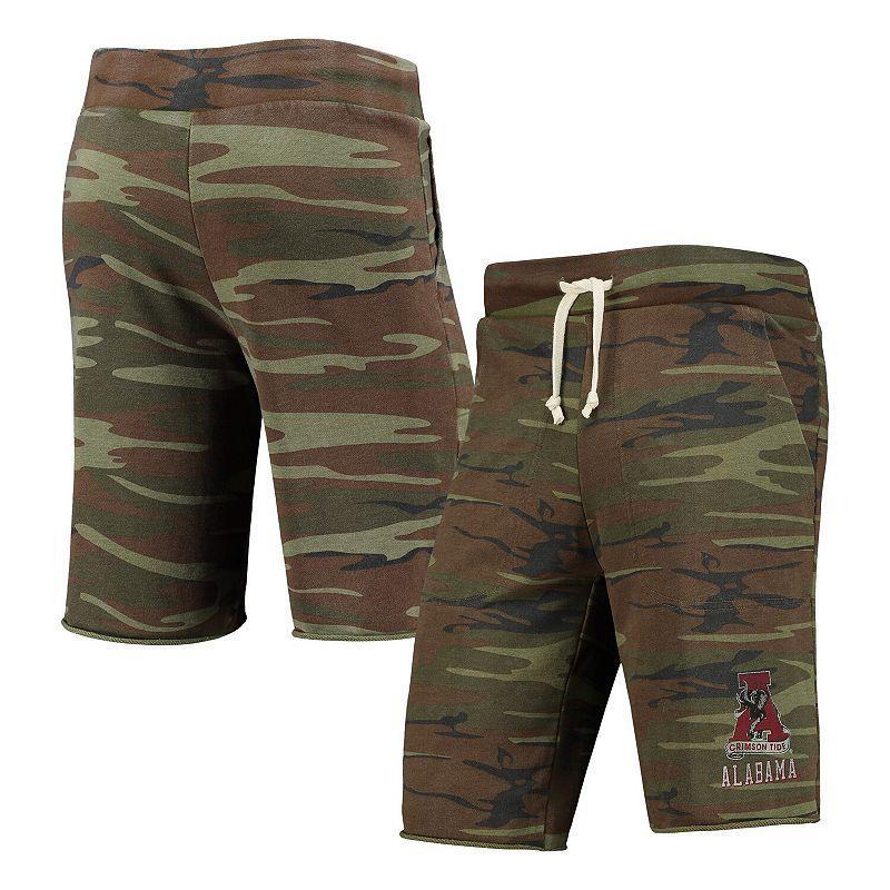 Mens Camo Alternative Apparel Alabama Crimson Tide Victory Lounge Shorts Product Image