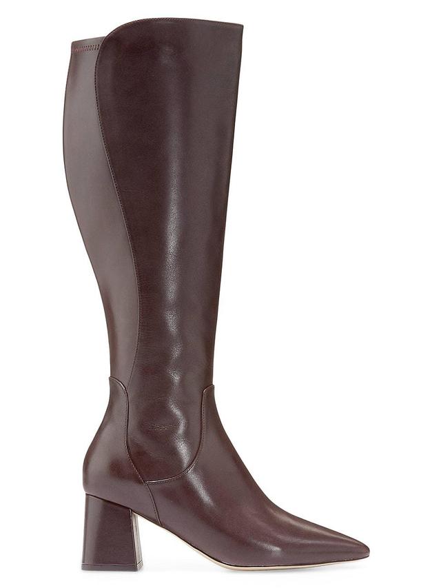 Womens Clarice Tall Leather Boots Product Image