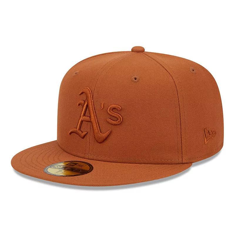 Mens New Era Oakland Athletics Spring Color 59FIFTY Fitted Hat Product Image