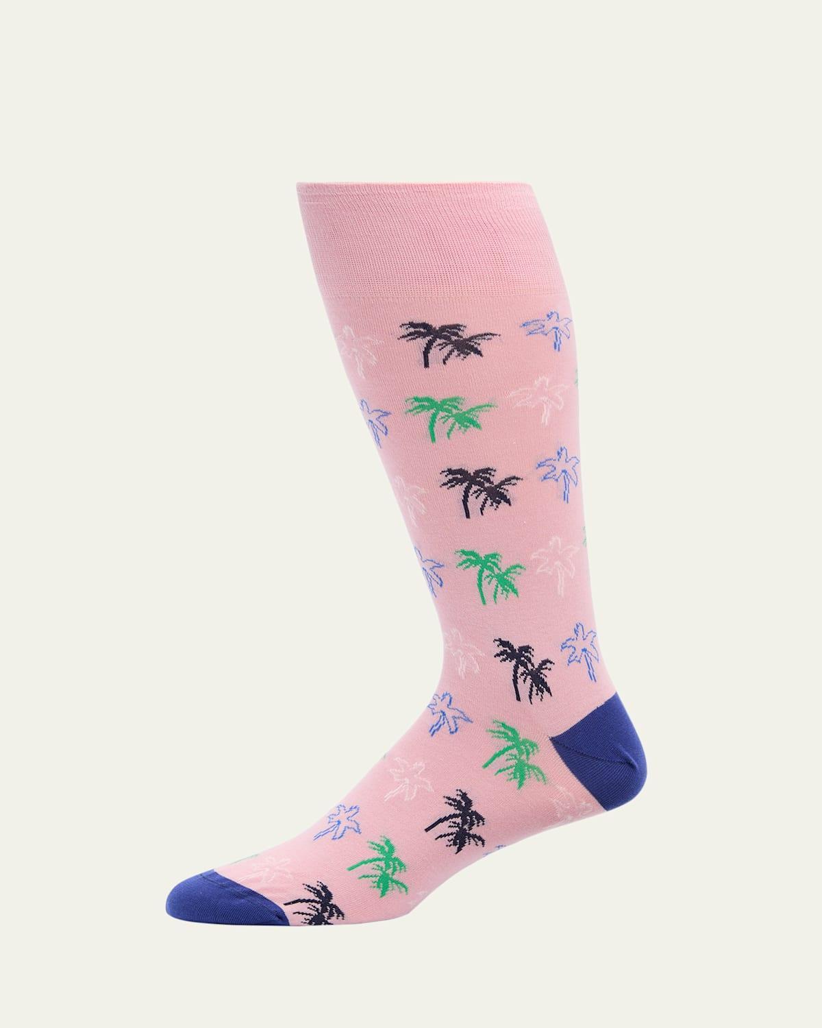 Mens Felix Palm Crew Socks Product Image