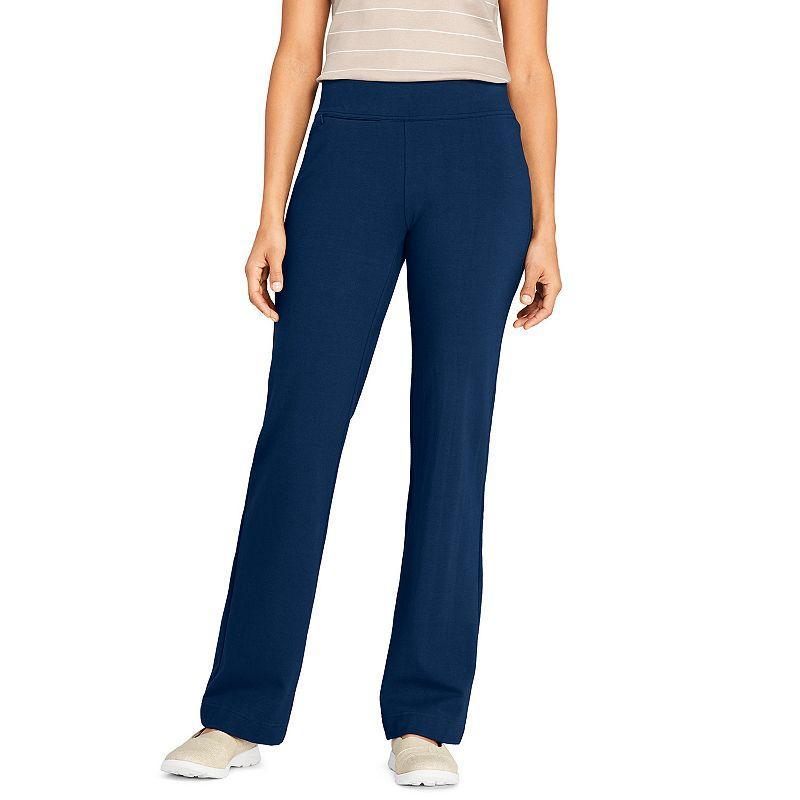 Womens Lands End Starfish Straight-Leg Pull-On Pants Product Image