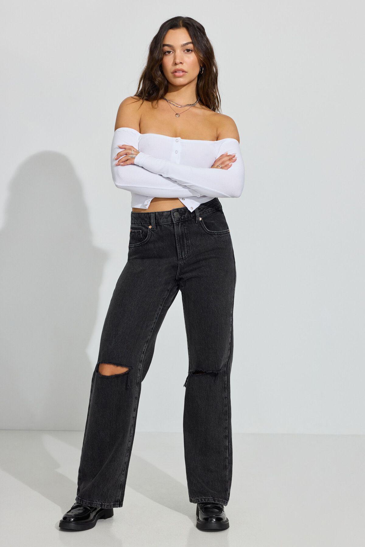 Wide Leg Jeans Product Image