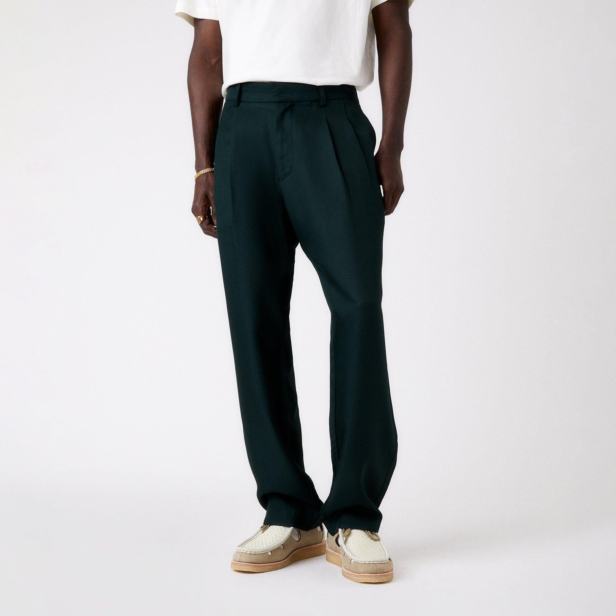 &Kin Pleated Ari Trouser - Kindling Male Product Image