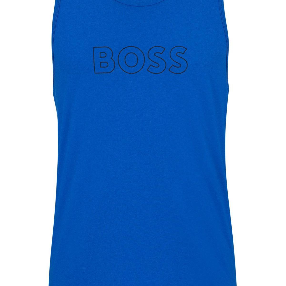 Boss Cotton Tank Top with Outline logo Product Image