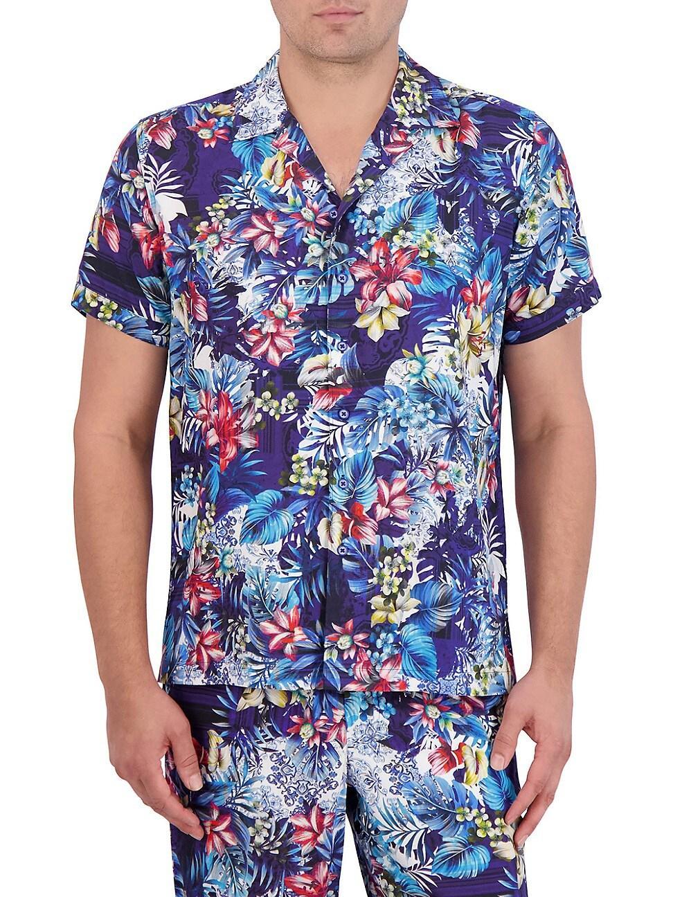 Men's Merrick Printed Camp Shirt Product Image