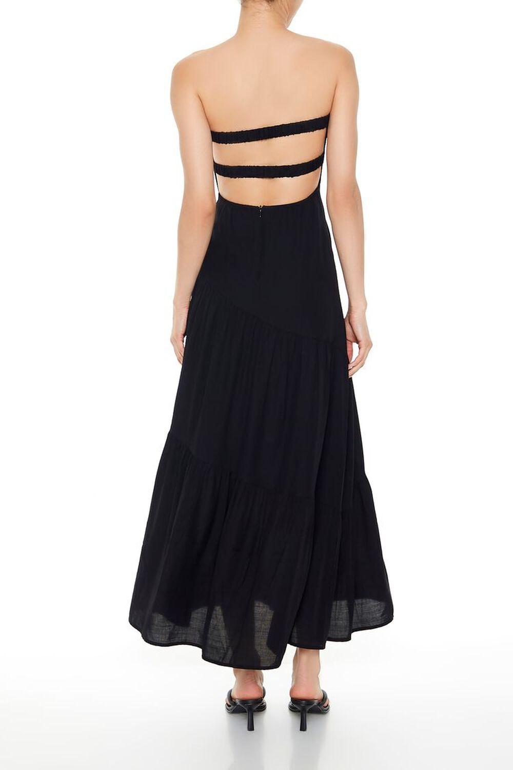 Strapless Asymmetrical Maxi Dress | Forever 21 Product Image