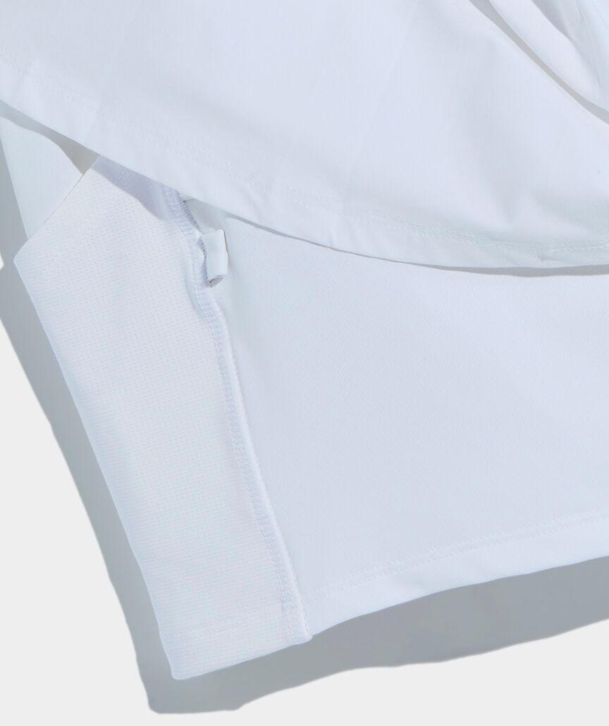 Mid-Rise Performance Pleated Skort Product Image