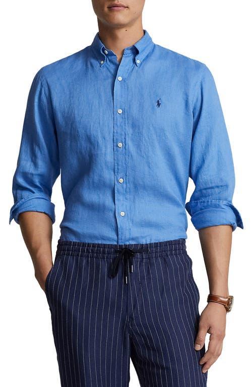 Polo Ralph Lauren Mens Classic Fit Linen Shirt Product Image