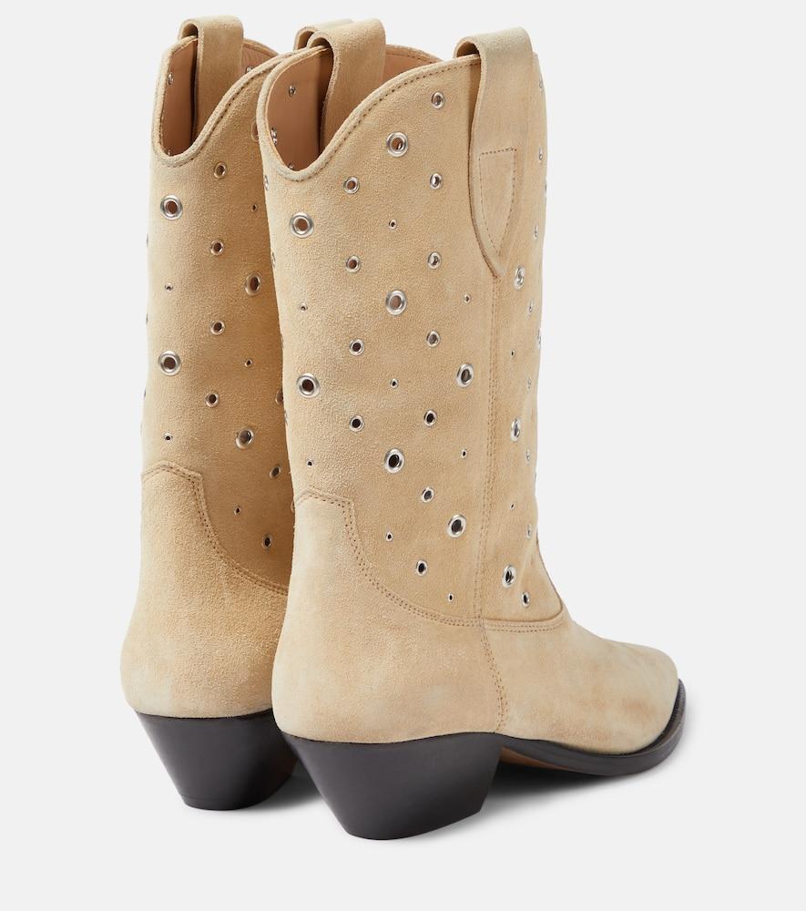 ISABEL MARANT Duerto Suede Knee-high Boots In Toffee product image