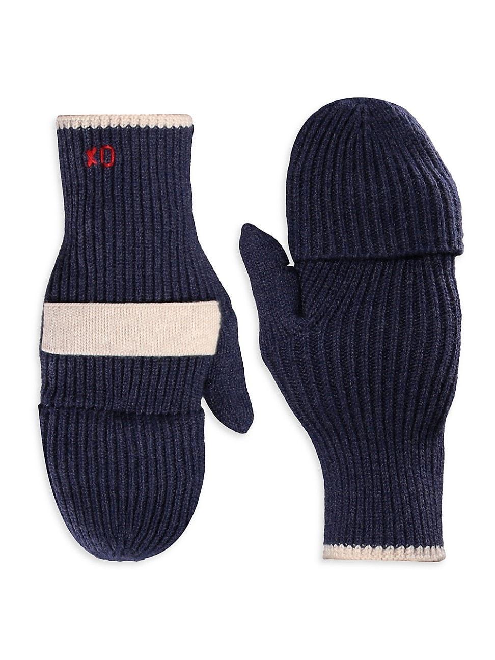 Womens Tipped Flip Mittens Product Image