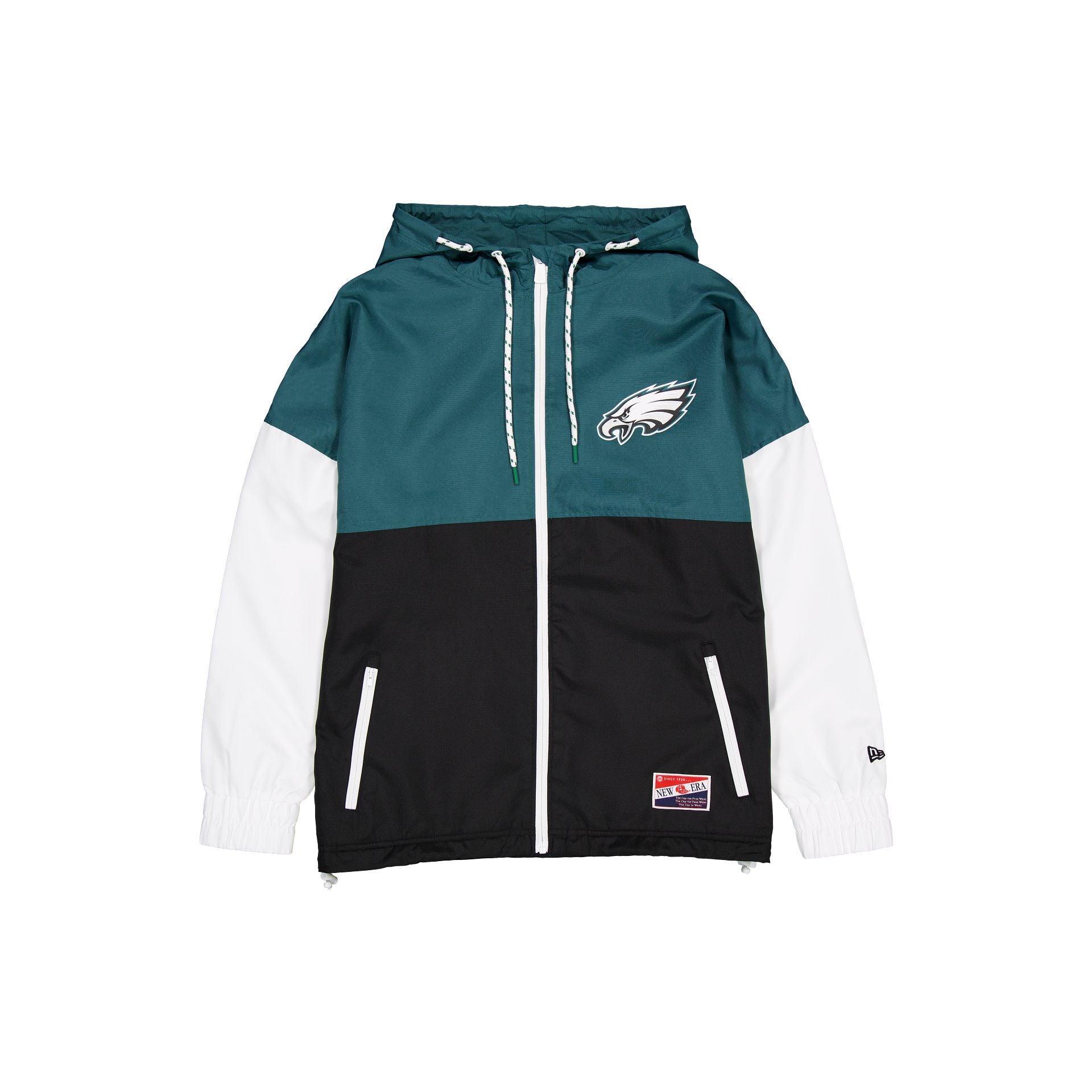 Philadelphia Eagles Throwback Windbreaker Male Product Image