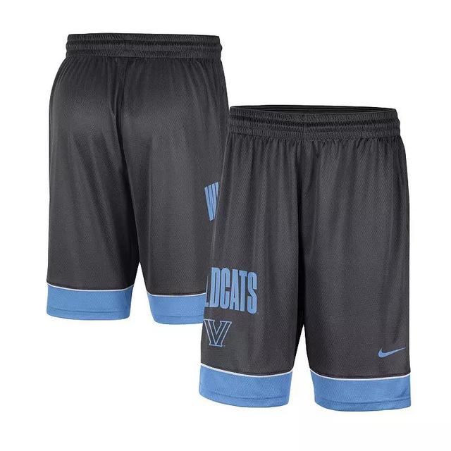 Mens Nike Charcoal Villanova Wildcats Performance Fast Break Shorts - Charcoal Product Image