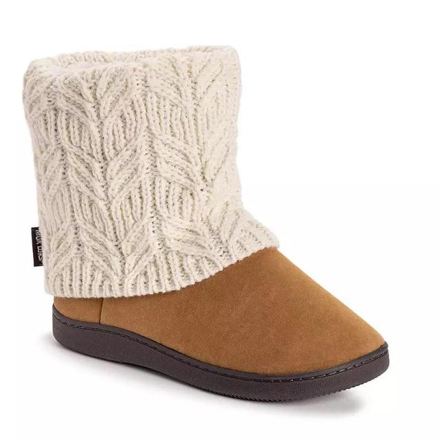 MUK LUKS Raquel Womens Bootie Slippers Product Image