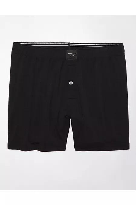 AEO Slim Knit Ultra Soft Boxer Short Mens Product Image