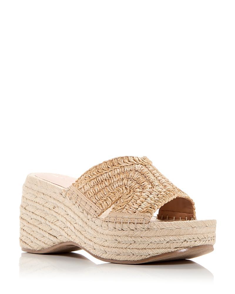 Marc Fisher Ltd. Womens Zakki Woven Espadrille Wedge Sandals Product Image