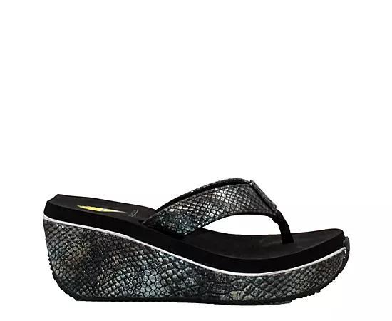 Volatile Frappachino Wedge Flip Flop Product Image