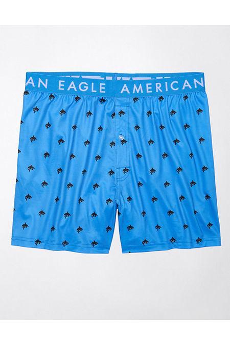 AEO Sharks Ultra Soft Pocket Boxer Short Men's Product Image