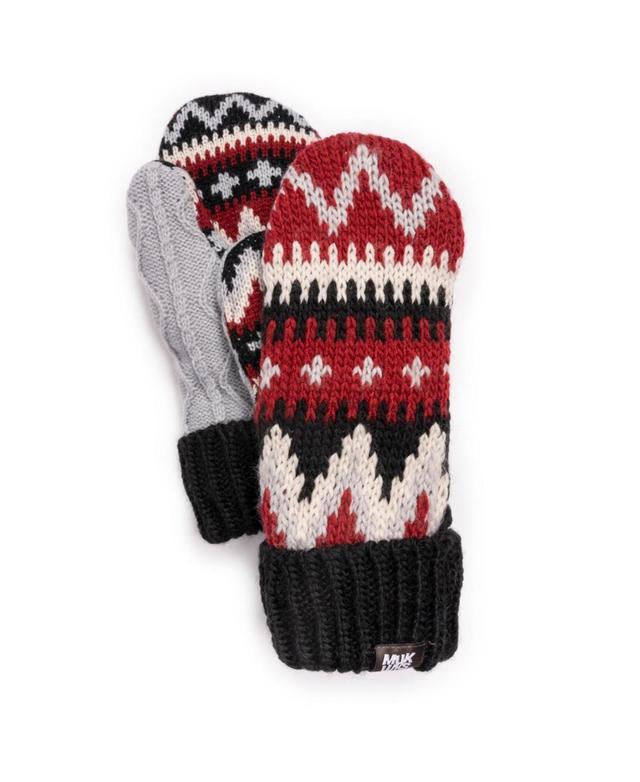 Womens MUK LUKS Cuff Mittens Product Image