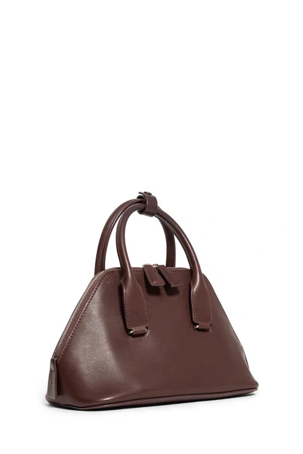 Woman Brown Top Handle Bags Product Image