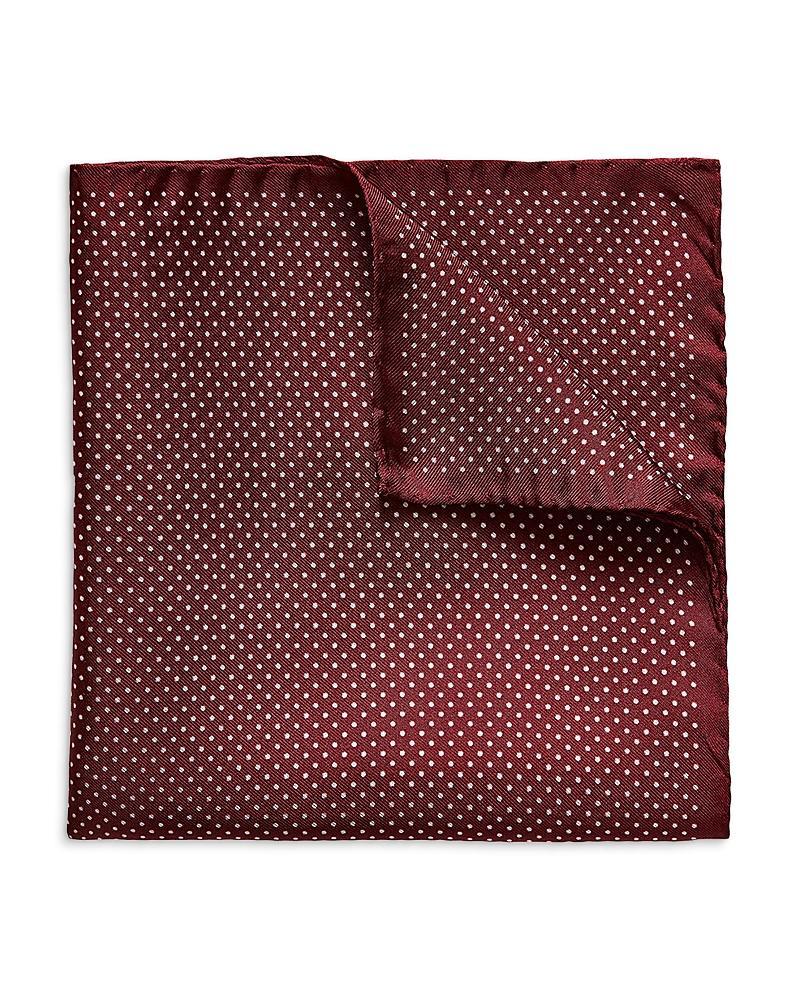 Mens Silk Polka Dot Pocket Square Product Image