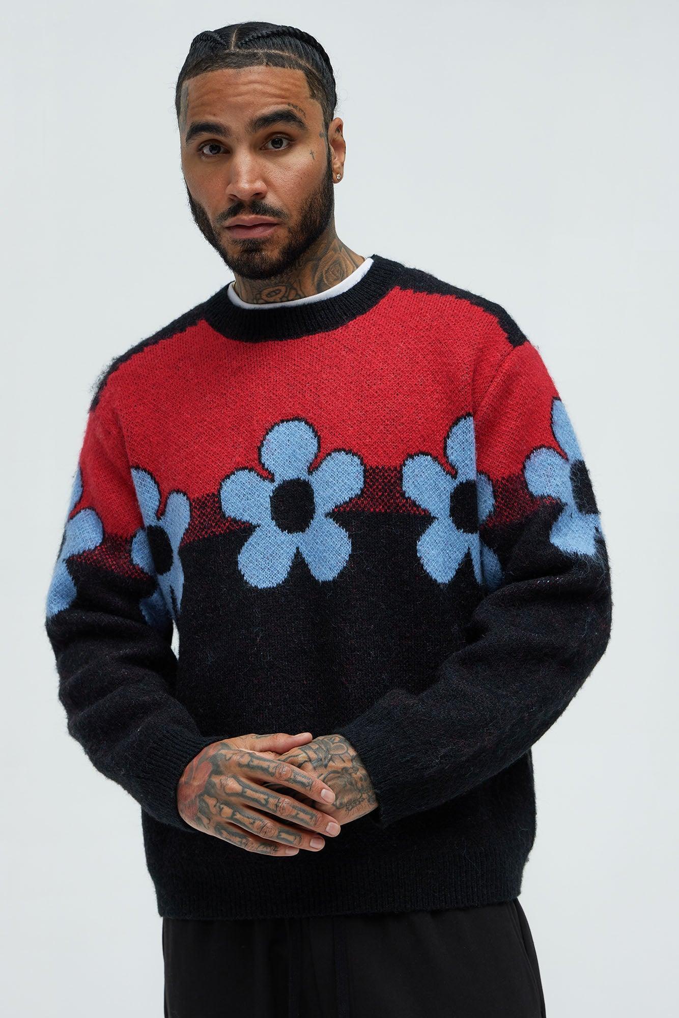 Rather Be Mohair Crewneck Sweater - Multi Color product image