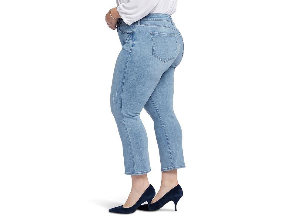 Nydj Plus Marilyn Straight Ankle Jeans in Lakefront Product Image