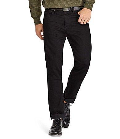 Polo Ralph Lauren Varick Slim Straight Leg Jeans Product Image