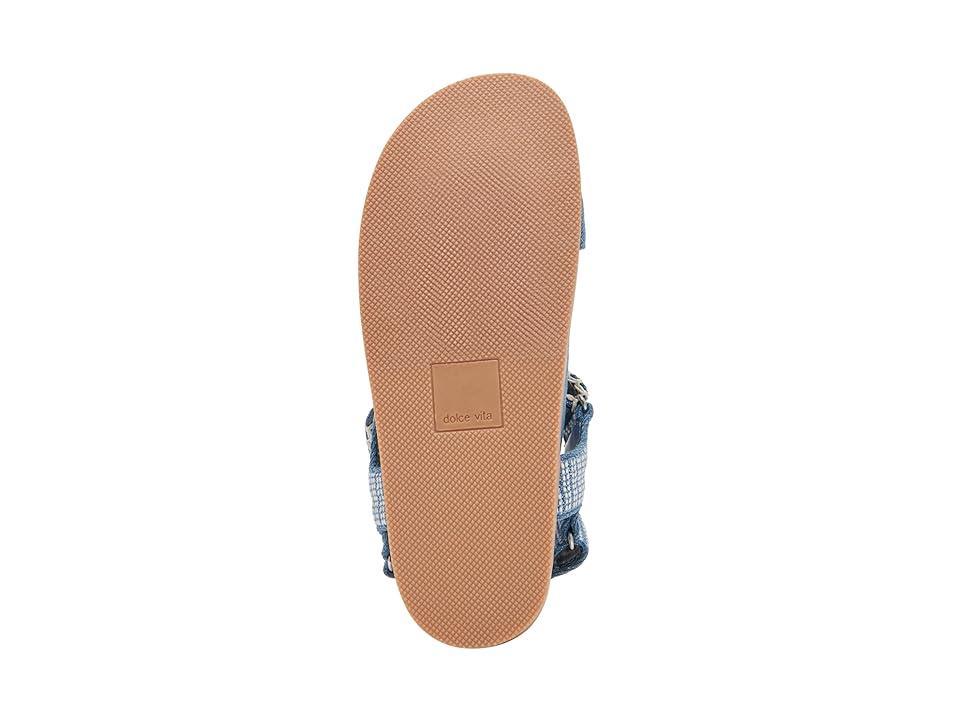 Dolce Vita Senora Multi Denim) Women's Sandals Product Image