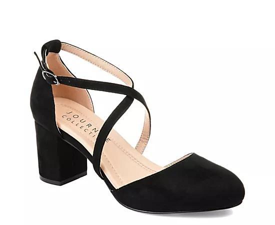 Journee Collection Womens Foster Wide Pump Product Image