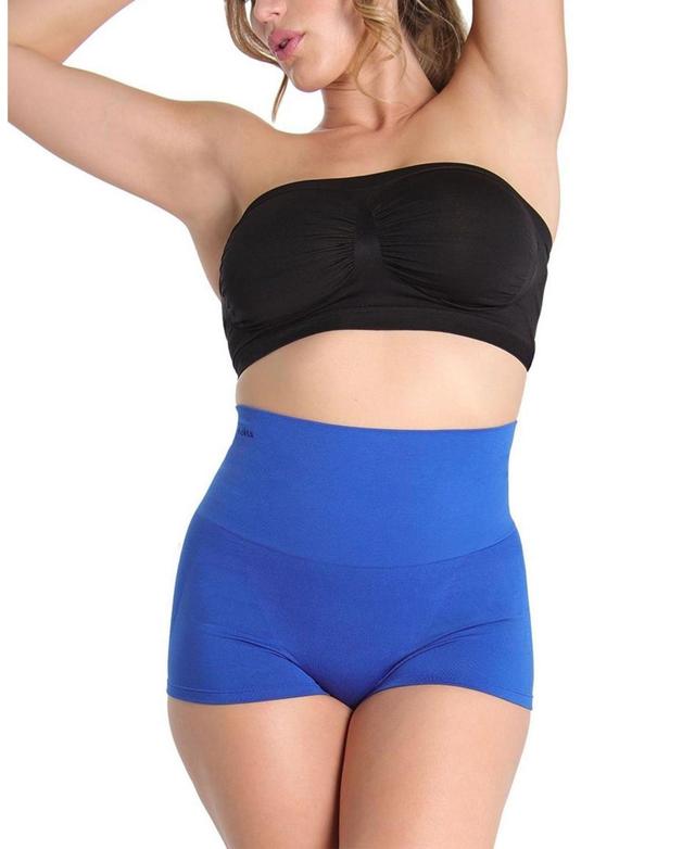 MeMoi Womens High-Waisted Seamless Shaping Boy Shorts Product Image