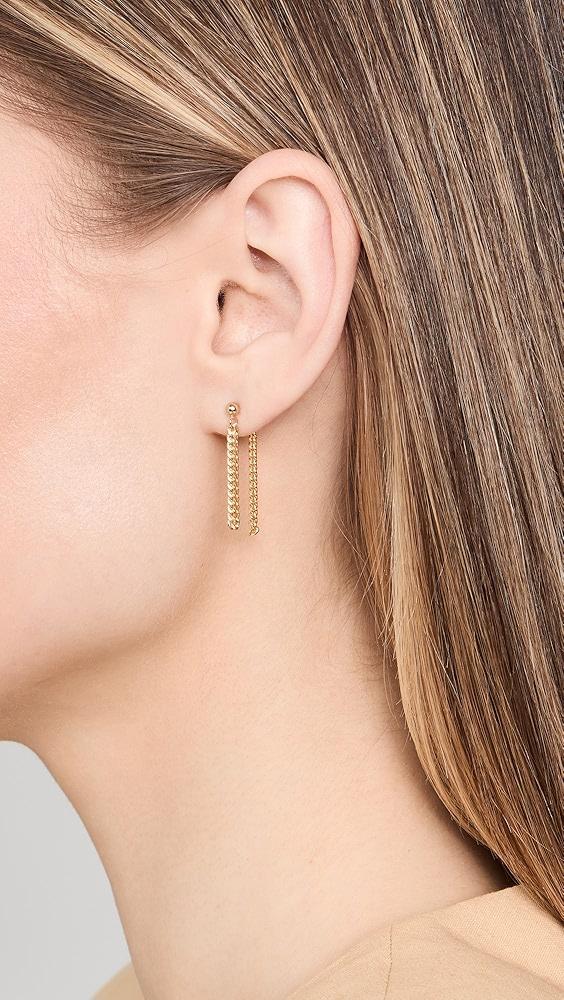 Gwen Beloti Double Link Drop Earrings | Shopbop Product Image