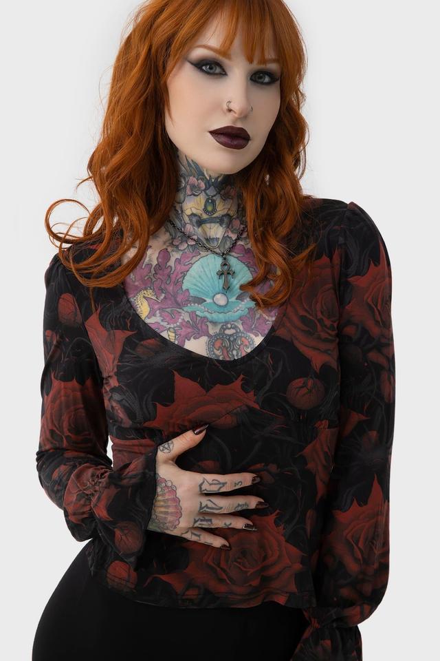 Blood Rose Top Female Product Image